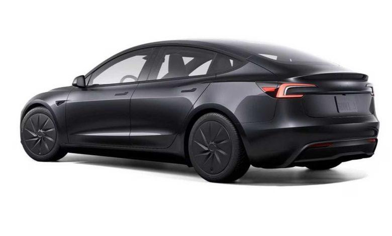 Tesla Model 3 Standard posteriore 3/4