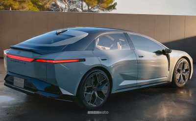 Toyota Corolla Concept posteriore 3/4