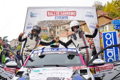 Di Pietro e Dresti sul podio del Rallye Sanremo 2025