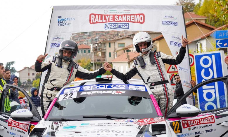 Di Pietro e Dresti sul podio del Rallye Sanremo 2025