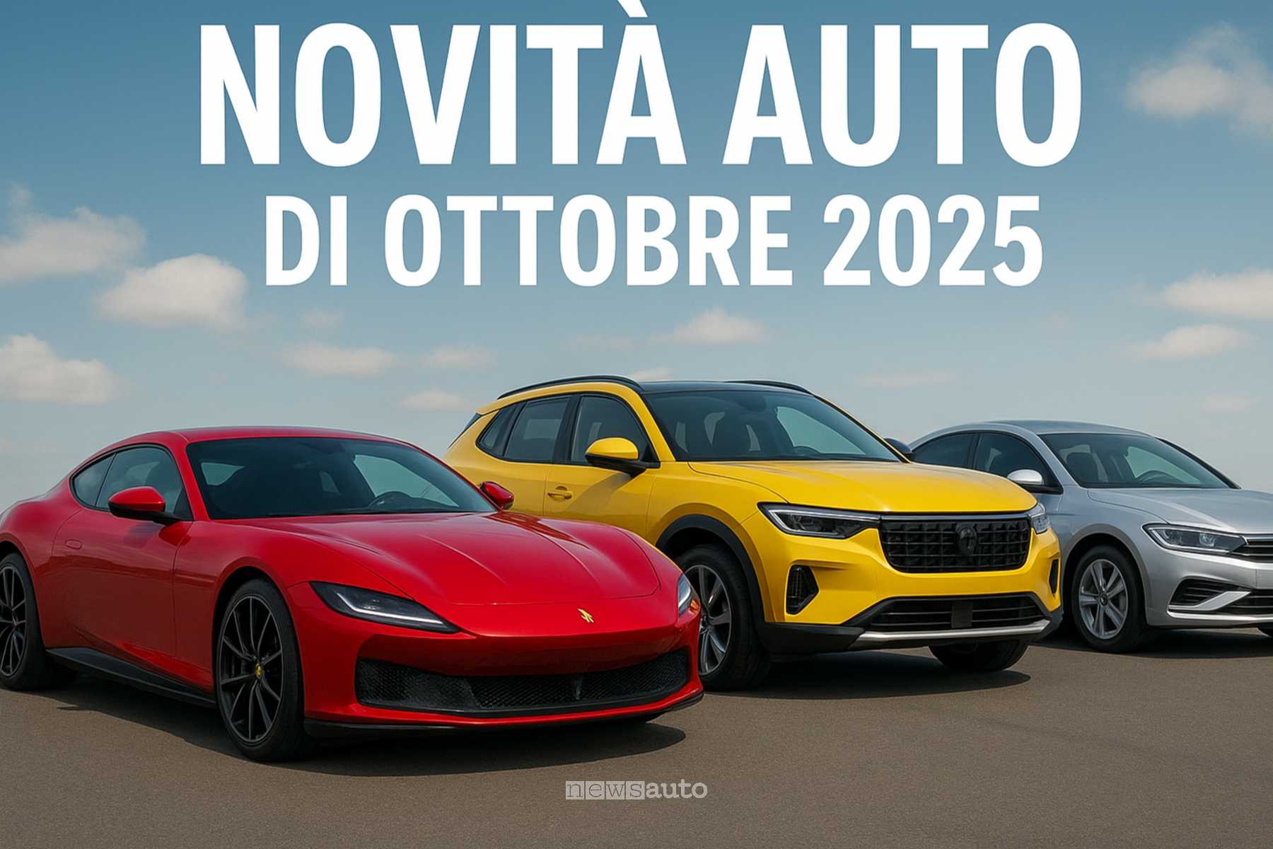 Le novità auto e motori ad ottobre 2025