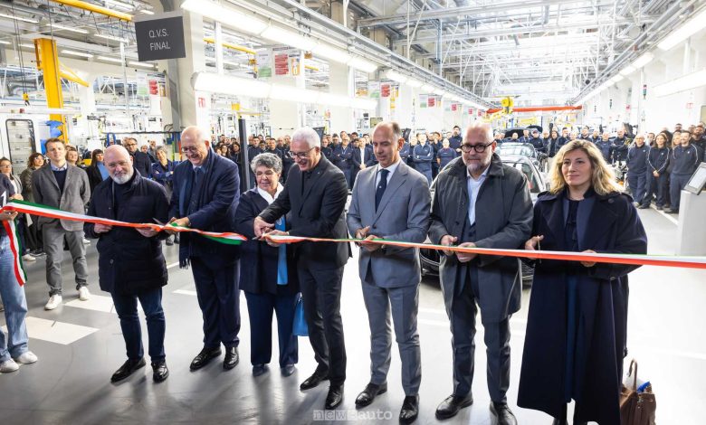 Inaugurazione della nuova linea di produzione nello stabilimento Maserati di Modena