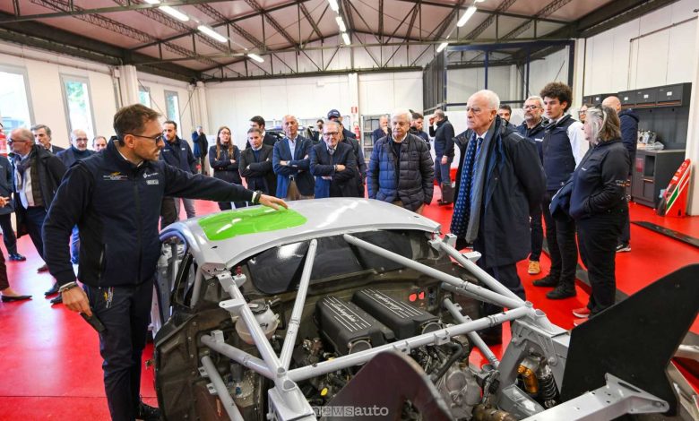 L’abitacolo GT Lamborghini permette di simulare gli interventi di soccorso sulle vetture chiuse