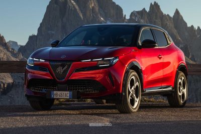 Alfa Romeo Junior Milano Cortina 2026 anteriore