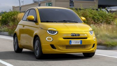 Nuova Fiat 500 Hybrid Torino su strada