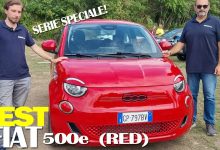 Fiat 500 elettrica video prova