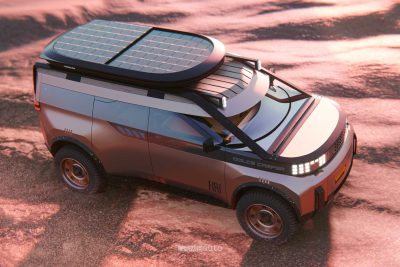 Fiat Concept Dolce Camper dall'alto