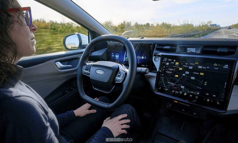 Guida autonoma Ford BlueCruise