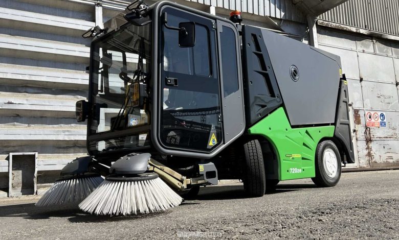 Spazzatrice stradale elettrica GreenForce