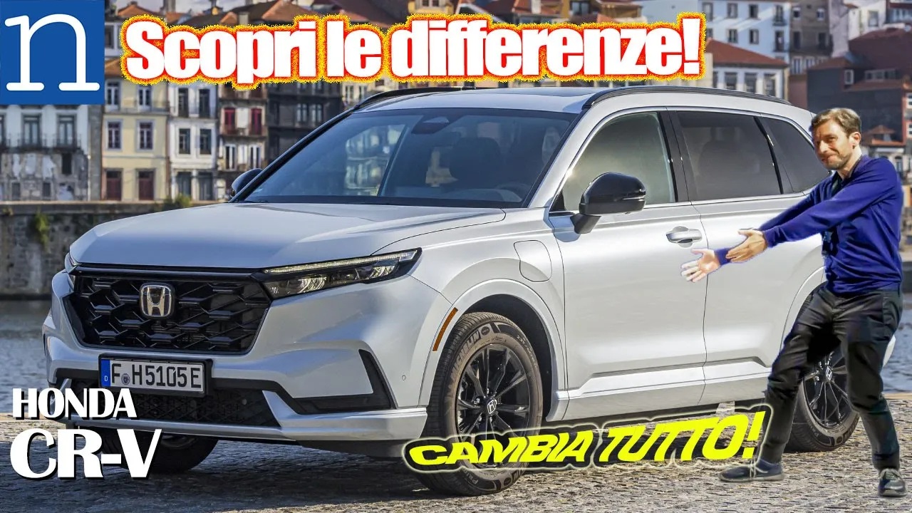 VIDEO Prova Honda CR-V PHEV