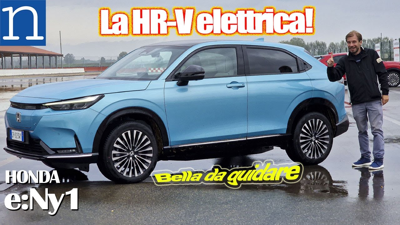 VIDEO prova Honda e:Ny1