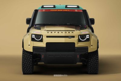 Land Defender Dakar D7X-R frontale