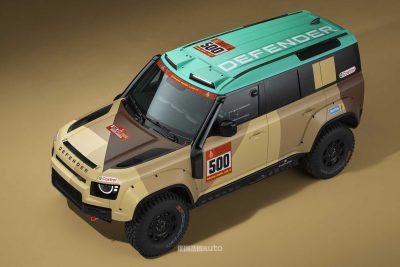 Tetto della Land Defender Dakar D7X-R