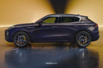 Maserati Grecale Lumina Blu laterale