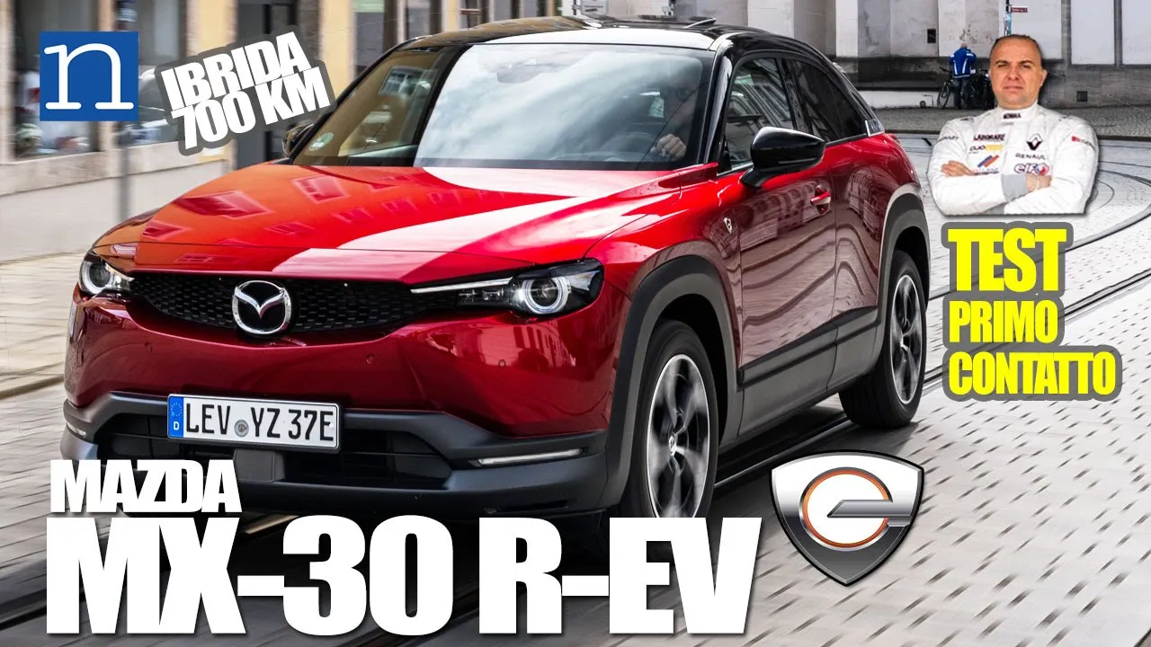 VIDEO Prova Mazda MX-30 R-EV