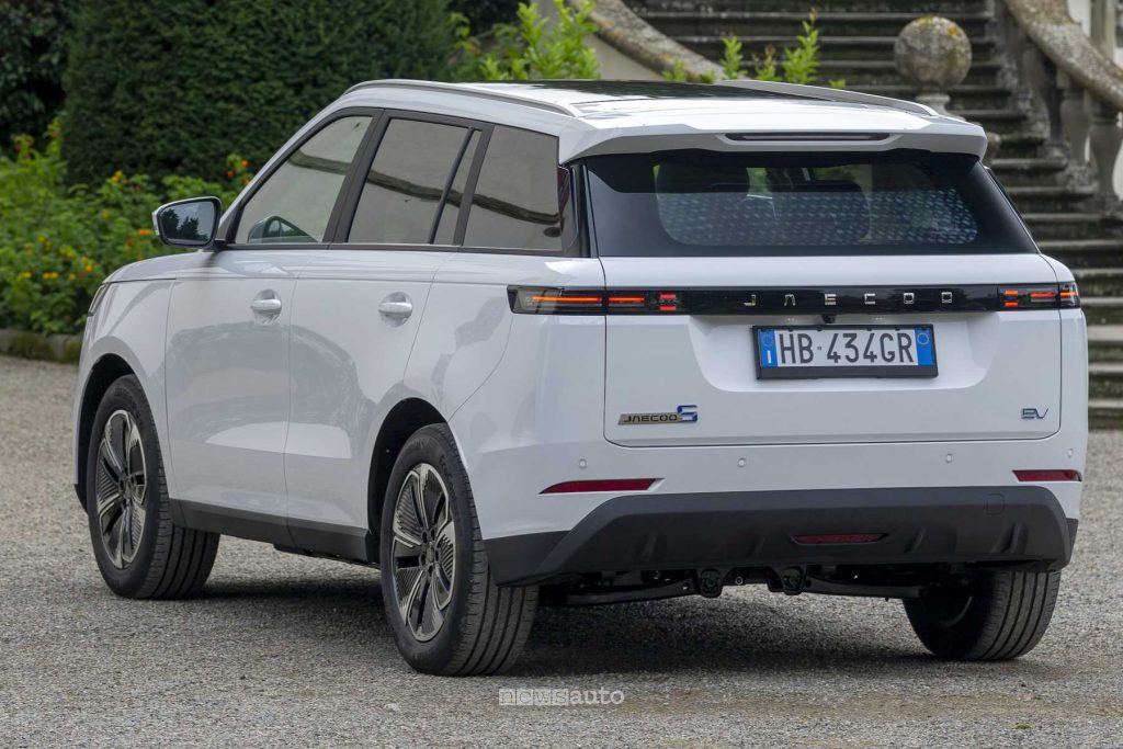 Jaecoo J5 EV posteriore 3/4