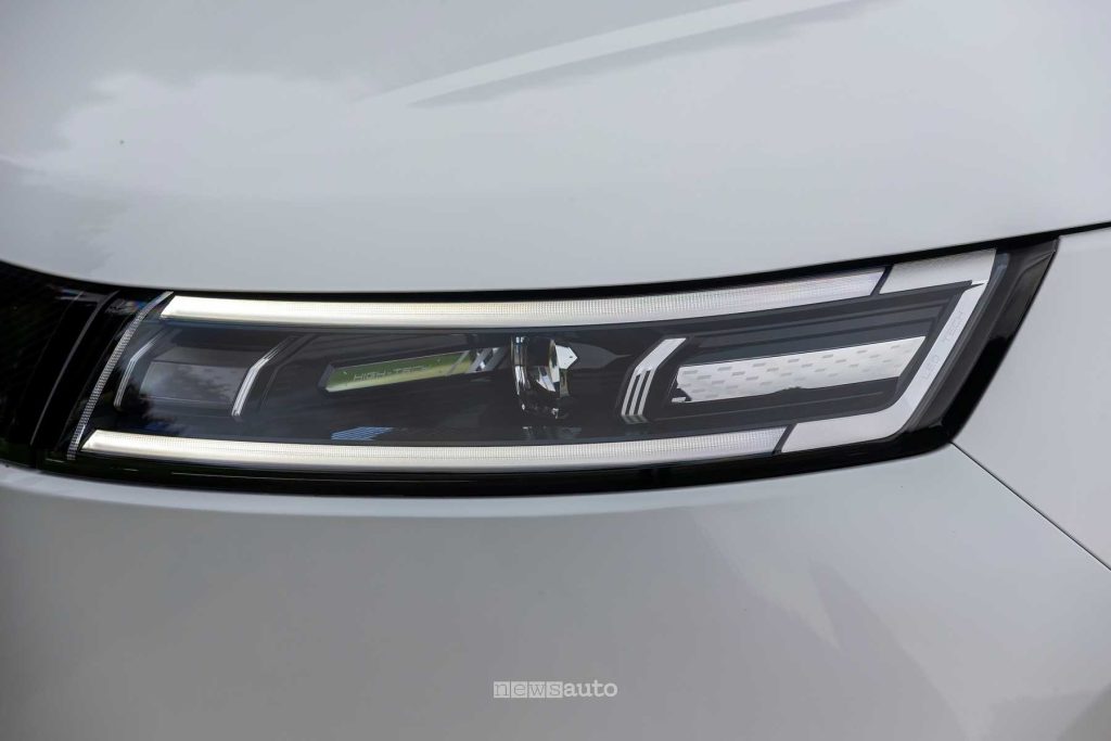 Jaecoo J5 EV faro anteriore