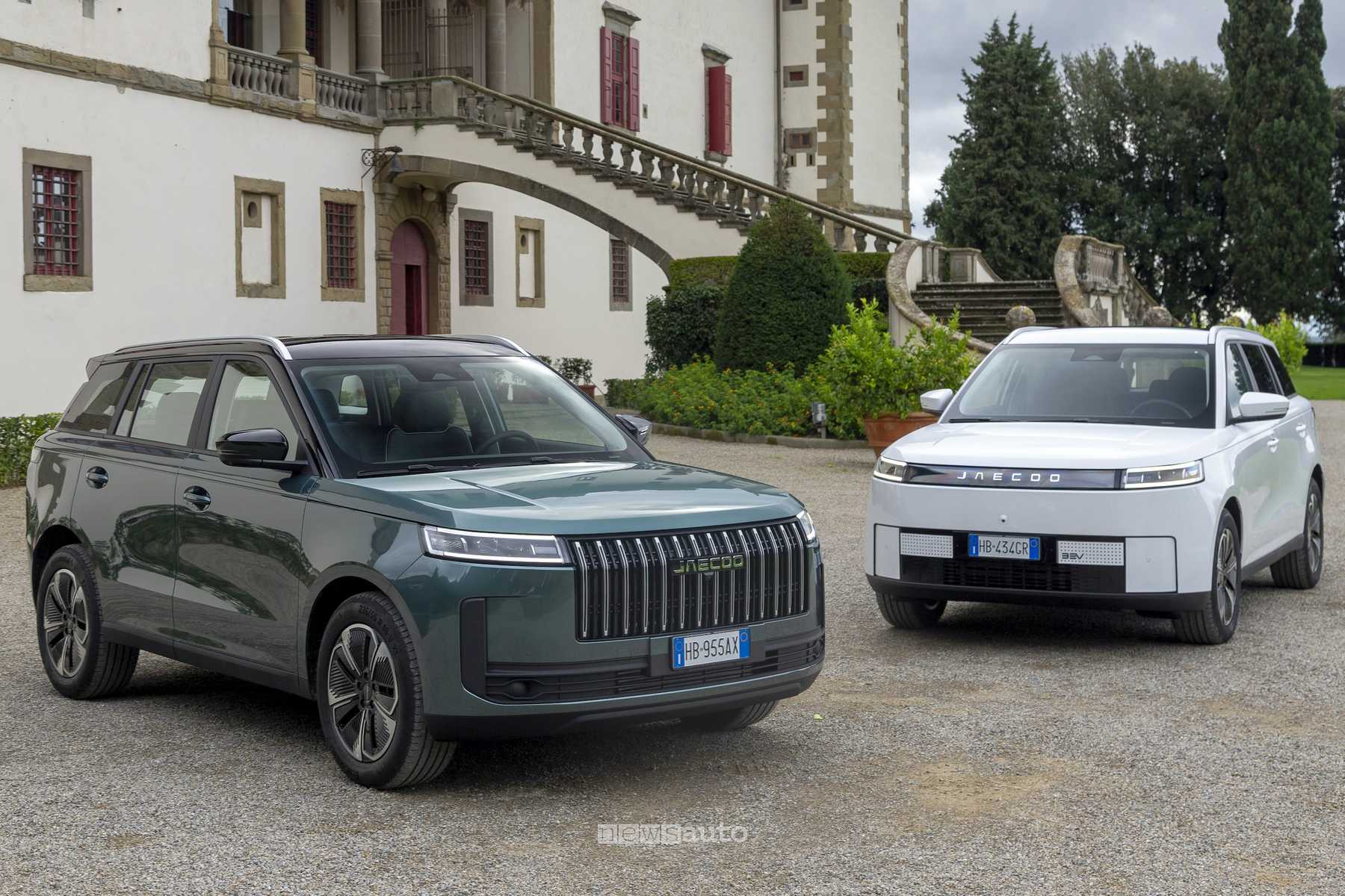 Jaecoo J5 e Jaecoo J5 EV