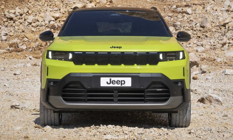 Nuova Jeep Compass frontale