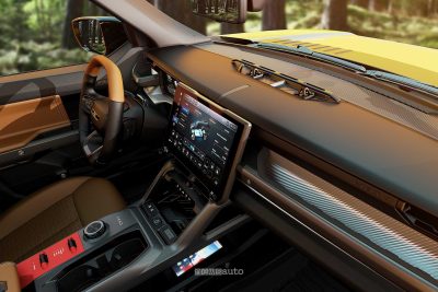 Nuova Jeep Recon plancia abitacolo