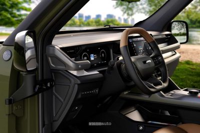 Nuova Jeep Recon volante abitacolo