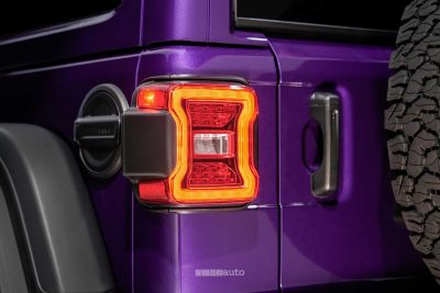 Jeep Wrangler Moab 392 faro posteriore