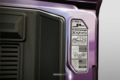 Jeep Wrangler Moab 392 logo serie speciale