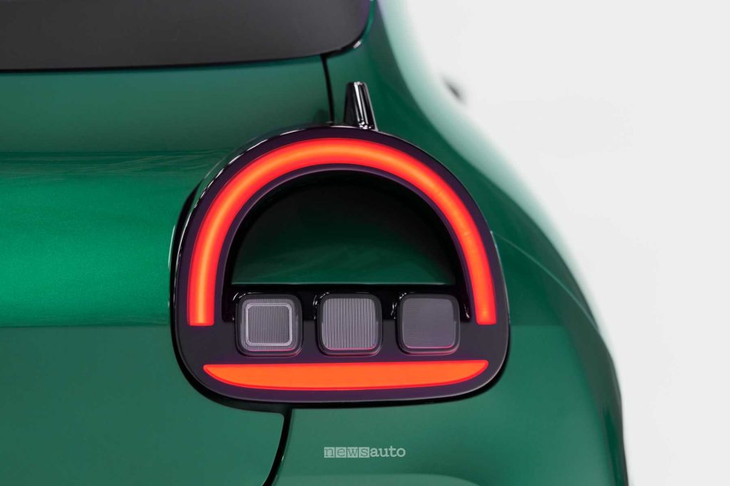 Renault Twingo E-Tech-Electric Techno Techno Vert Absolu faro posteriore