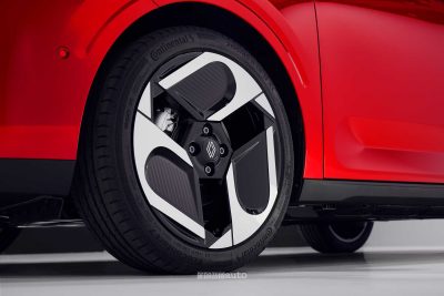 Renault Twingo E-Tech-Electric Techno Rouge Absolu cerchi da 18"