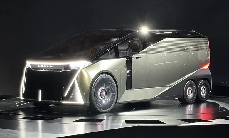 Perché il santuario personale Lexus LS Concept ha sei ruote ap