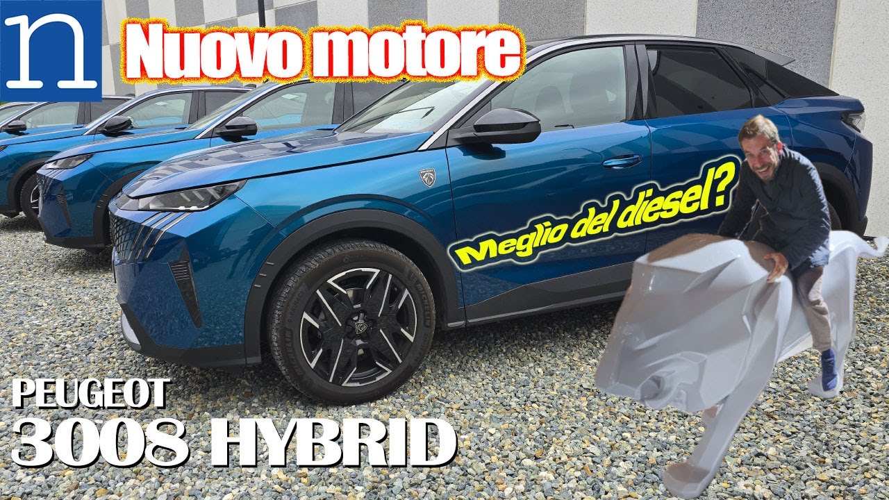 VIDEO PROVA Peugeot 3008 hybrid