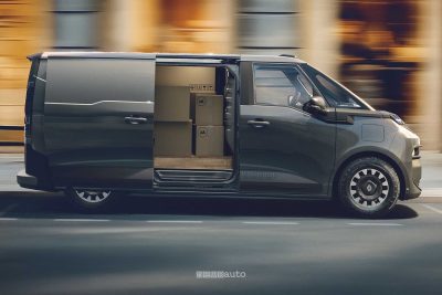 Renault Trafic Van E-Tech Electric porta laterale di carico