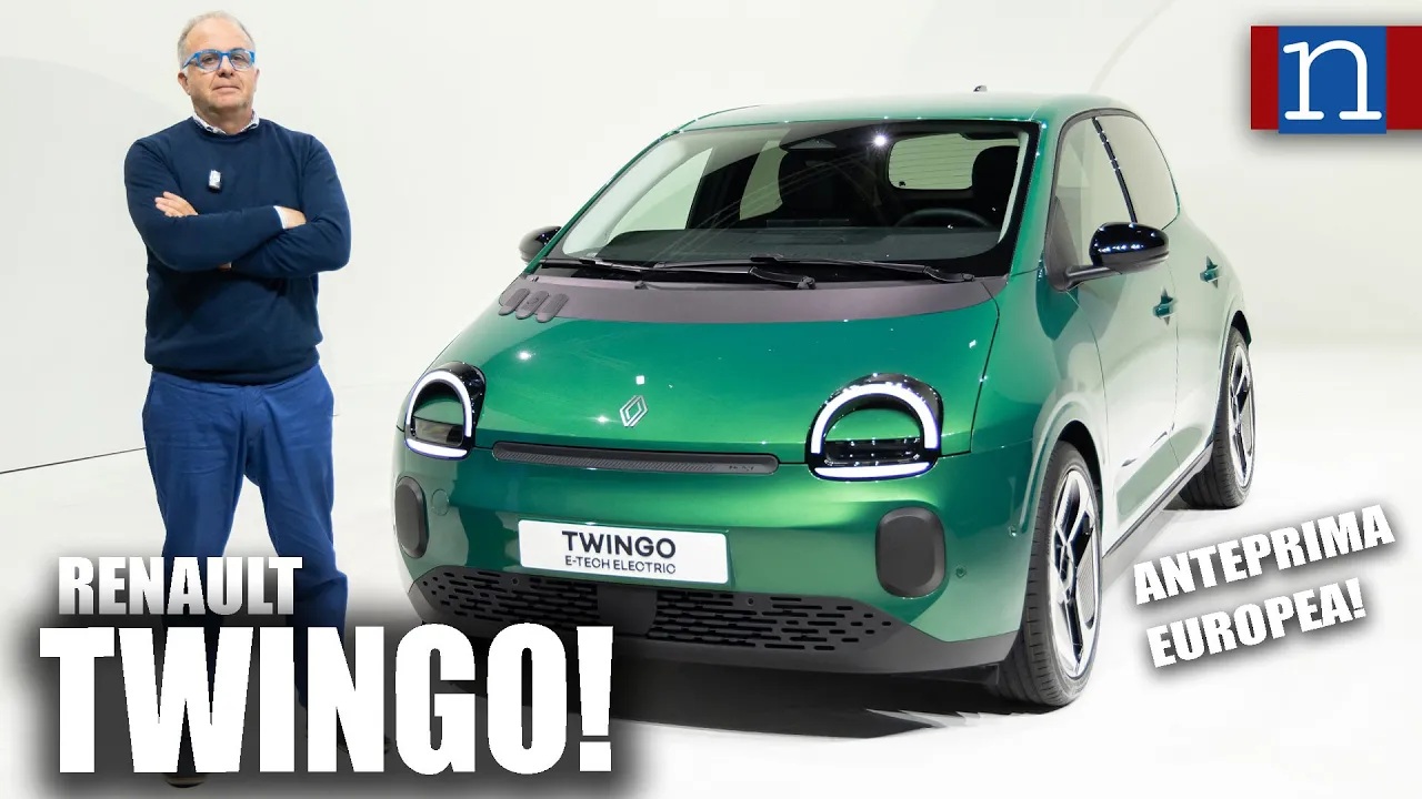 VIDEO Renault Twingo elettrica