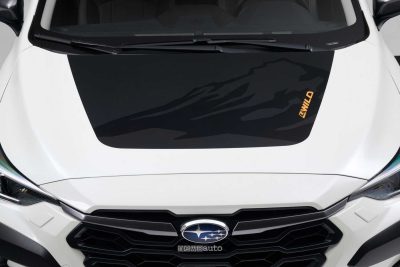Subaru Crosstrek 4WILD cofano anteriore
