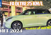Suzuki Swift hybird video prova