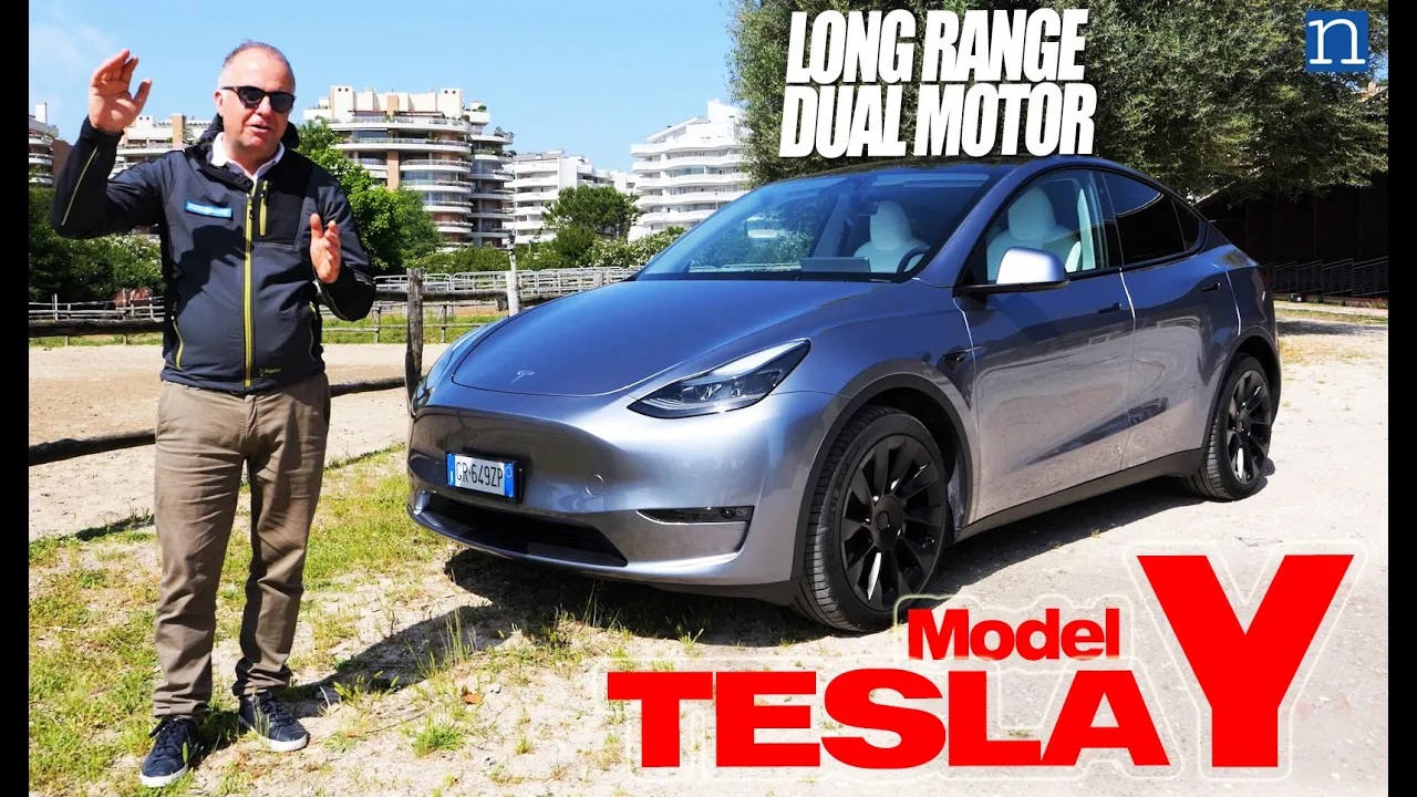 VIDEO PROVA Tesla Model Y LR Dual Motor