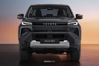 Nuovo Toyota Hilux BEV frontale