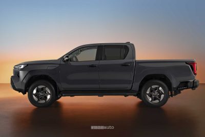 Nuovo Toyota Hilux BEV laterale