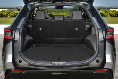 Toyota bZ4X 2026 bagagliaio