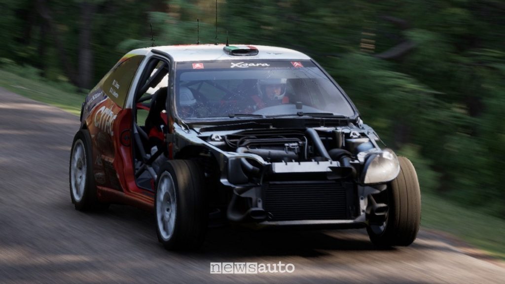 Sistema danni Assetto Corsa Rally su Citroën Xsara