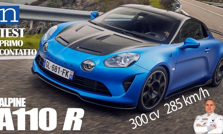 Alpine A110R video prova