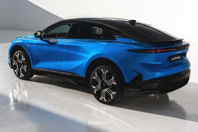 Alpine A390 GT posteriore 3/4