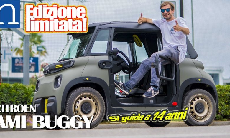 Citroen Ami Buggy video prova