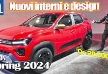 Dacia Spring restyling video
