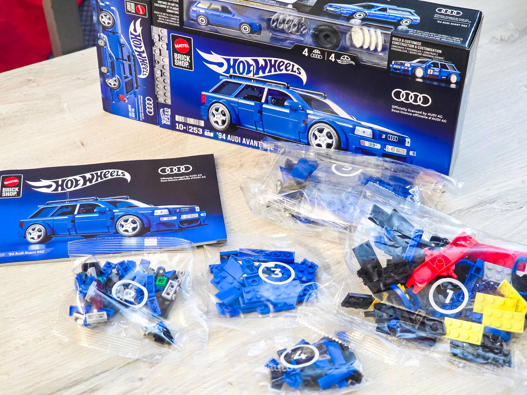 Mattel Brick Shop Audi RS2