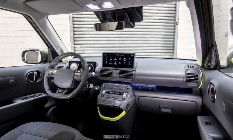 Hyundai Inster Cross plancia abitacolo