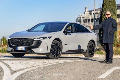 Giovanni Mancini tester della Mazda 6e