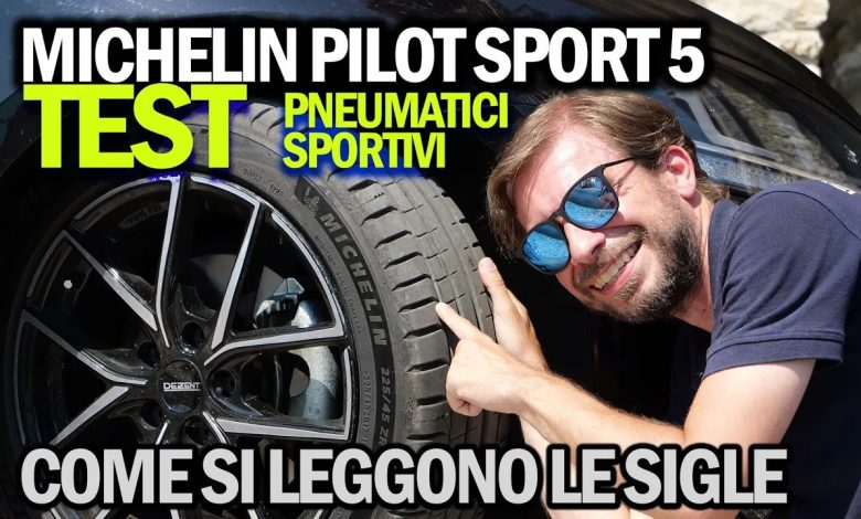 Michelin Pilot Sport 5 caratteristiche video