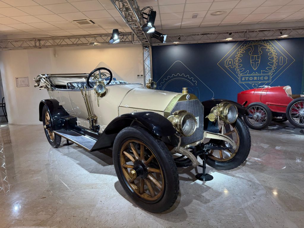 Mostra ACI Automobilisti 120 anni Isotta Fraschini BN 30 40 HP del 1910