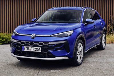 Nuova Volkswagen T-Roc anteriore 3/4
